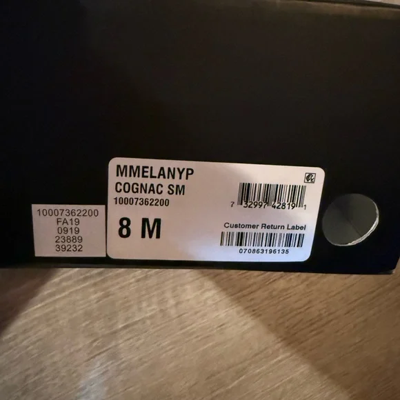 Brand New Material Girl Brown Ankle Boots size 8 - Picture 5 of 6